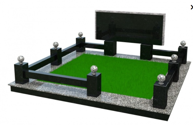 Пам’ятник-комплекс з плиткою та хрестом