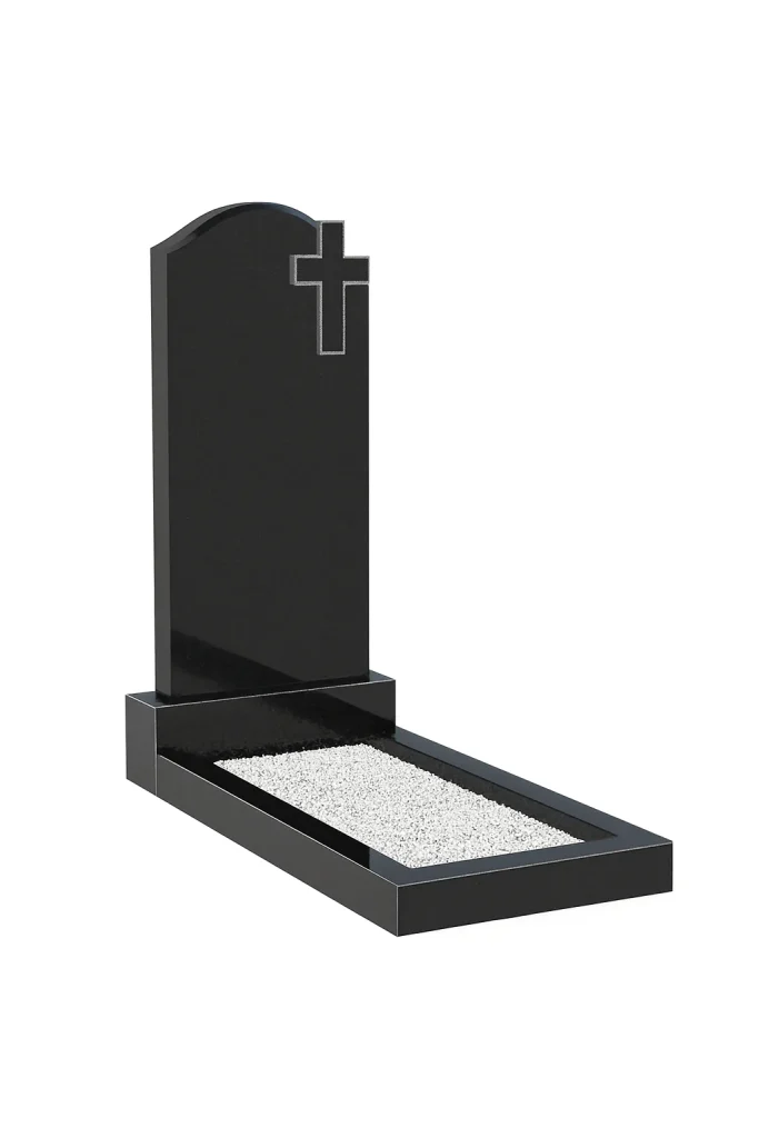 «Гранітний пам’ятник одинарний простий Київська область»