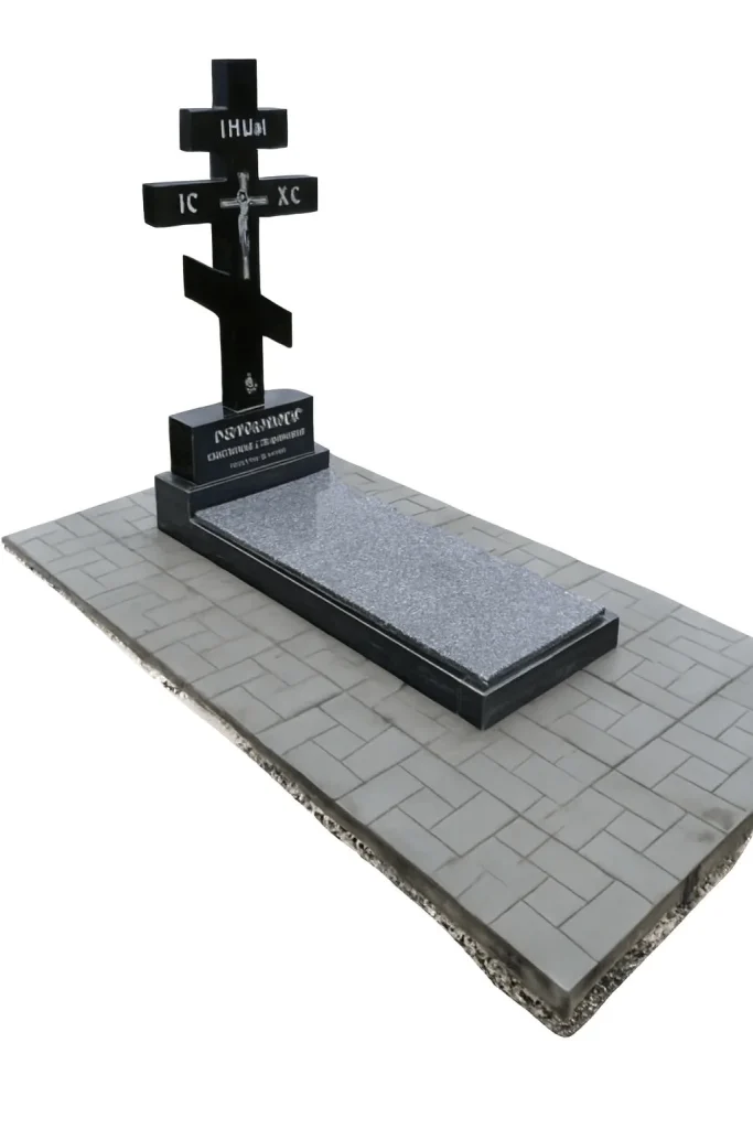 Хрест з граніту одинарний