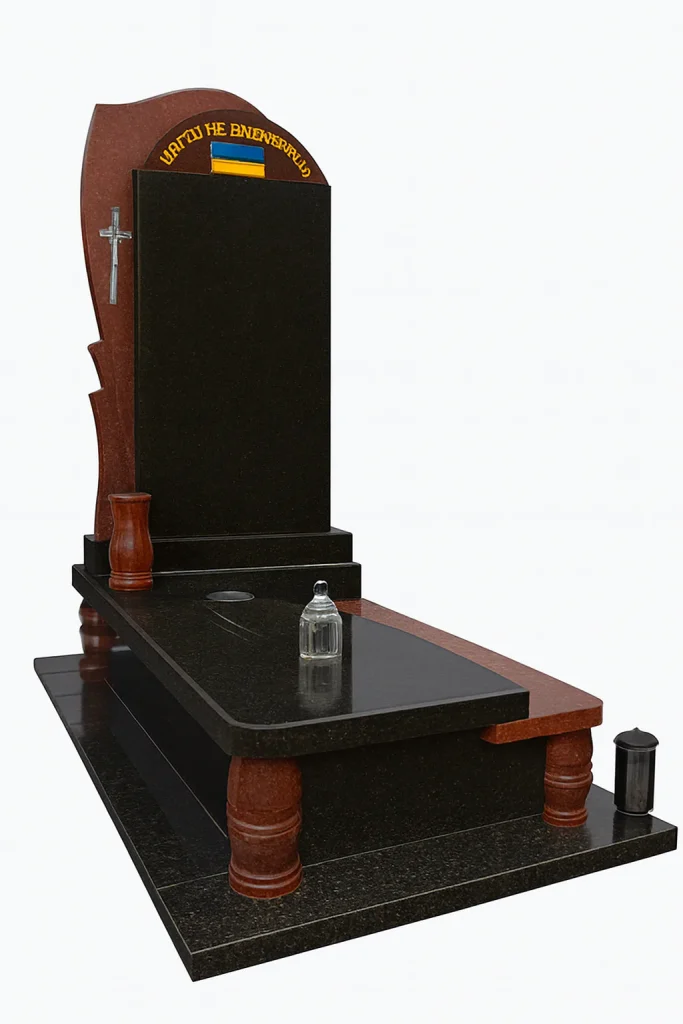 Фото готового пам’ятника-